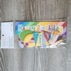 Happy Birthday Bulletin Board Kit Teacher School Supplies NWT